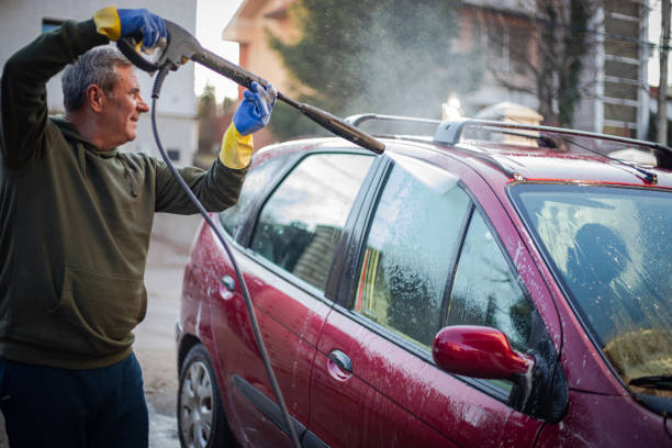 Pressure Washing Brick in Hilbert, WI